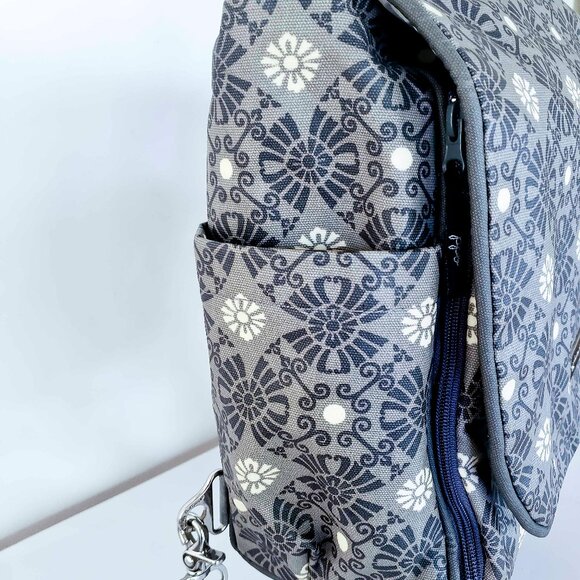 Petunia Picklebottom Gray Diaper/Backpack Bag main image 10